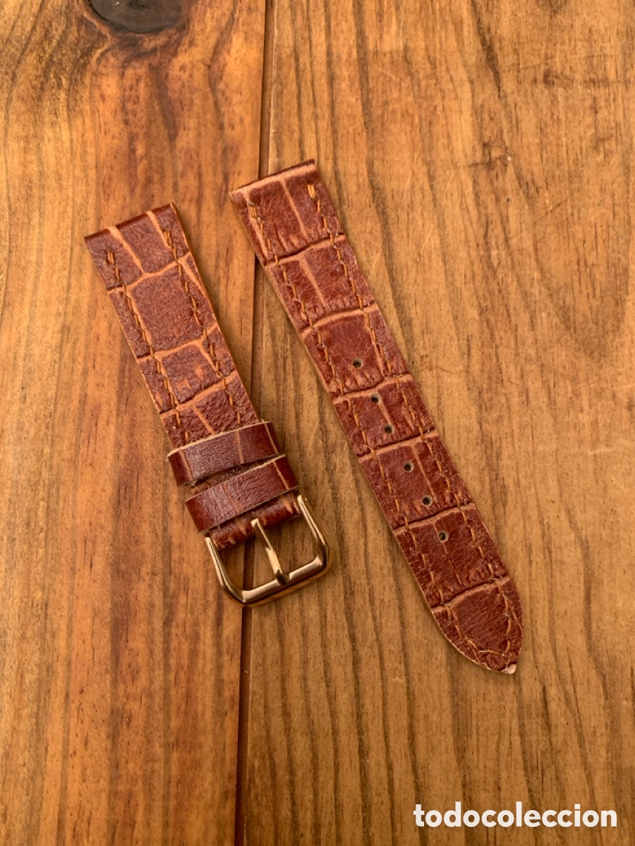 Spare Parts for Watches: CORREA DE PIEL HECHA A MANO 20MM