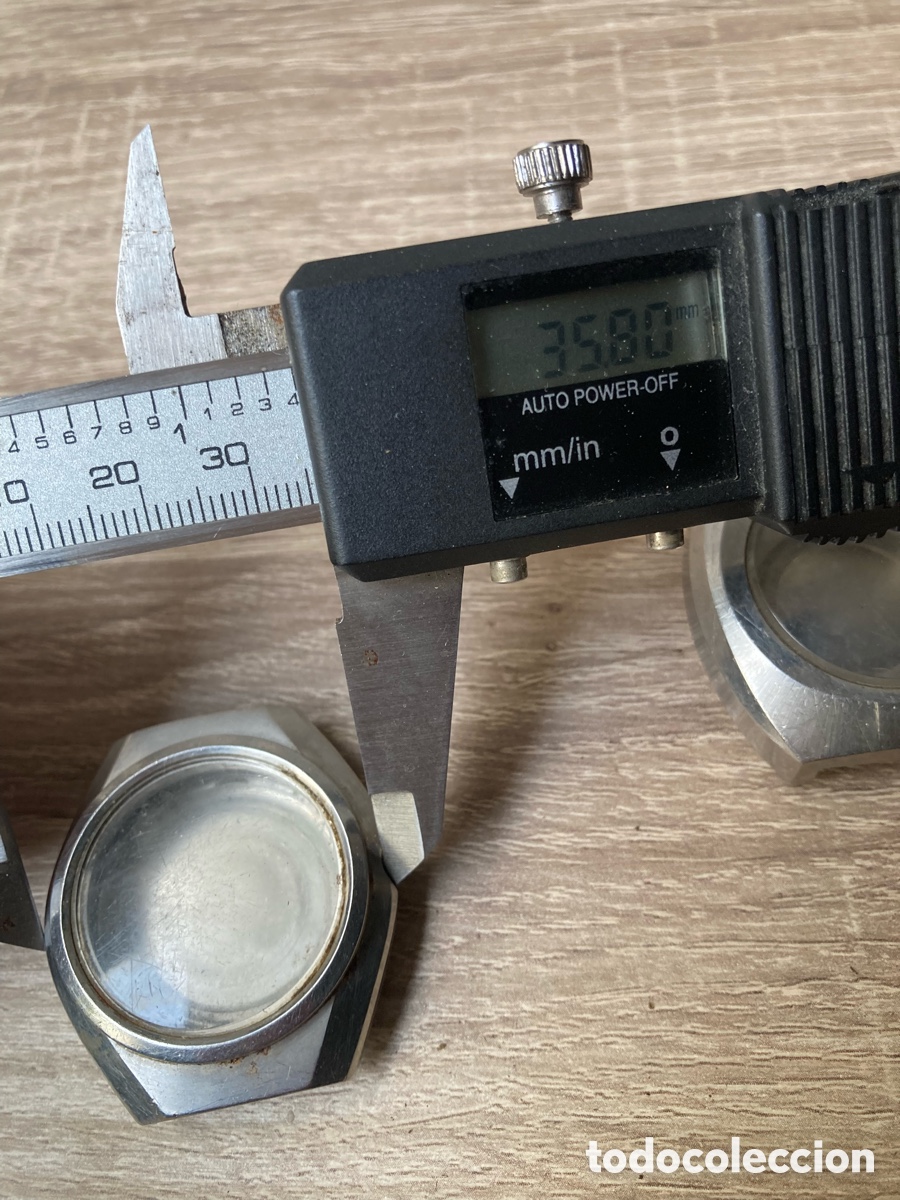 Recambios de relojes: Caja reloj orient lote de 2autom&aacute;tico lote - Foto 9