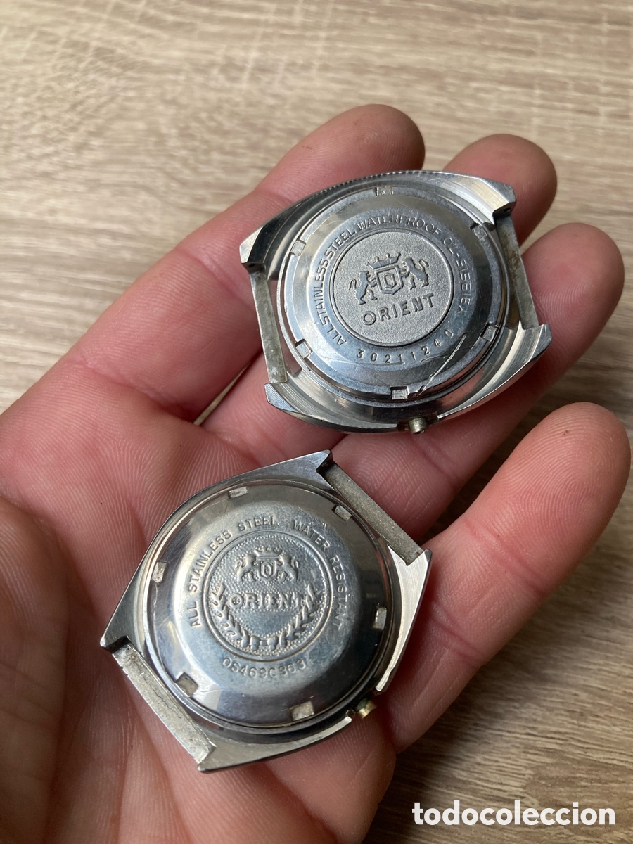 Recambios de relojes: Caja reloj orient lote de 2autom&aacute;tico lote - Foto 1