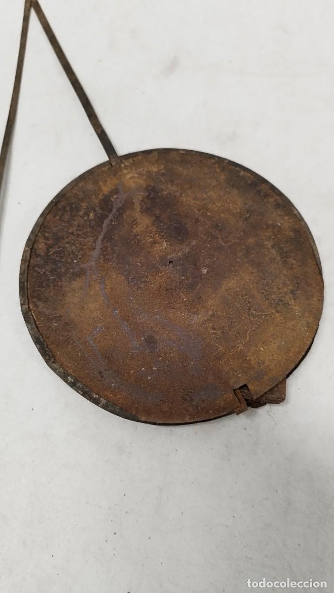 Recambios de relojes: Antiguo Gran p&eacute;ndulo de reloj,a identificar.490 Grm - Foto 5