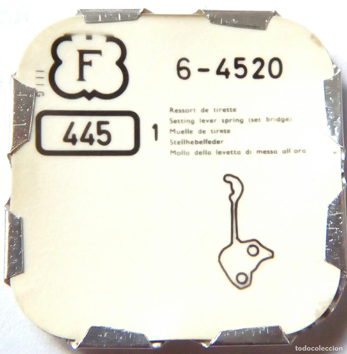Pi&egrave;ces de rechange de montres et horloges: ⏰ REPUESTO ORIGINAL F 4520