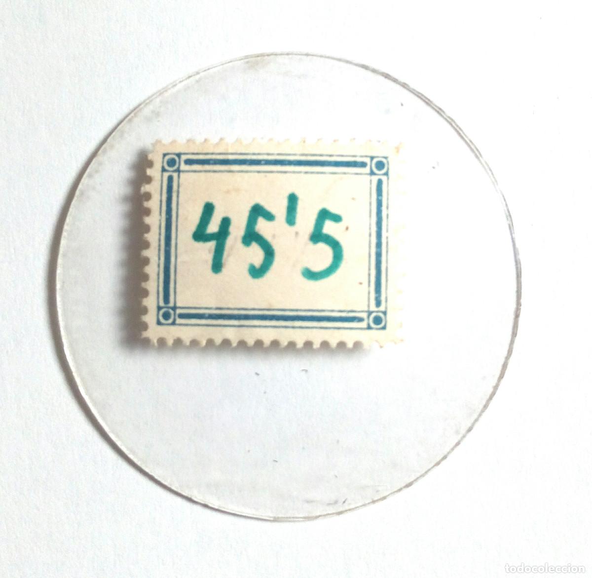 Pi&egrave;ces de rechange de montres et horloges: ⏰ CRISTAL BOMBE DE 4,55 cm PARA RELOJ, RADIO O APARATO.