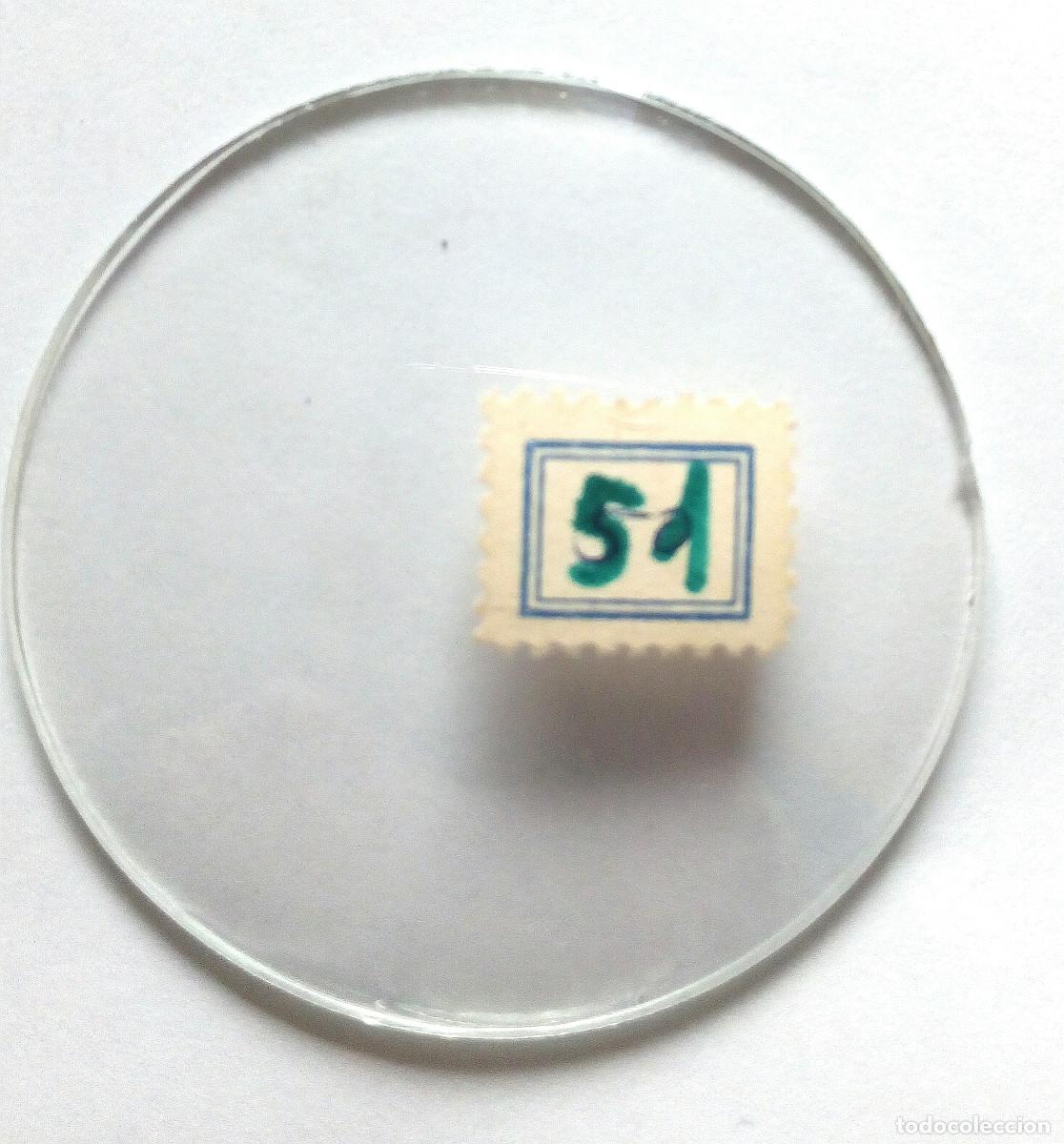 Pi&egrave;ces de rechange de montres et horloges: ⏰ CRISTAL BOMBE DE 5,1 cm PARA RELOJ, RADIO O APARATO.