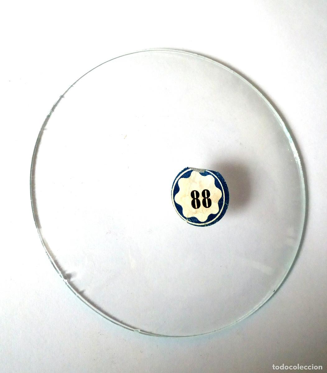 Pi&egrave;ces de rechange de montres et horloges: ⏰ CRISTAL BOMBE DE 8,6 cm PARA RELOJ, RADIO O APARATO.