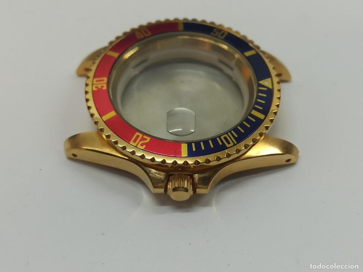 Recambios de relojes: Caja de reloj Diver Bassel NOS - Foto 1