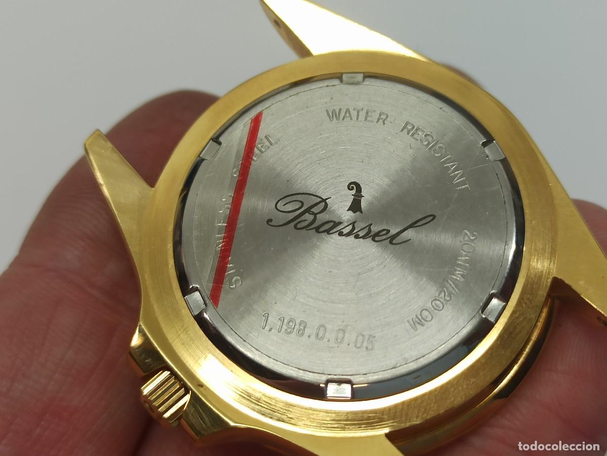 Recambios de relojes: Caja de reloj Diver Bassel NOS - Foto 5
