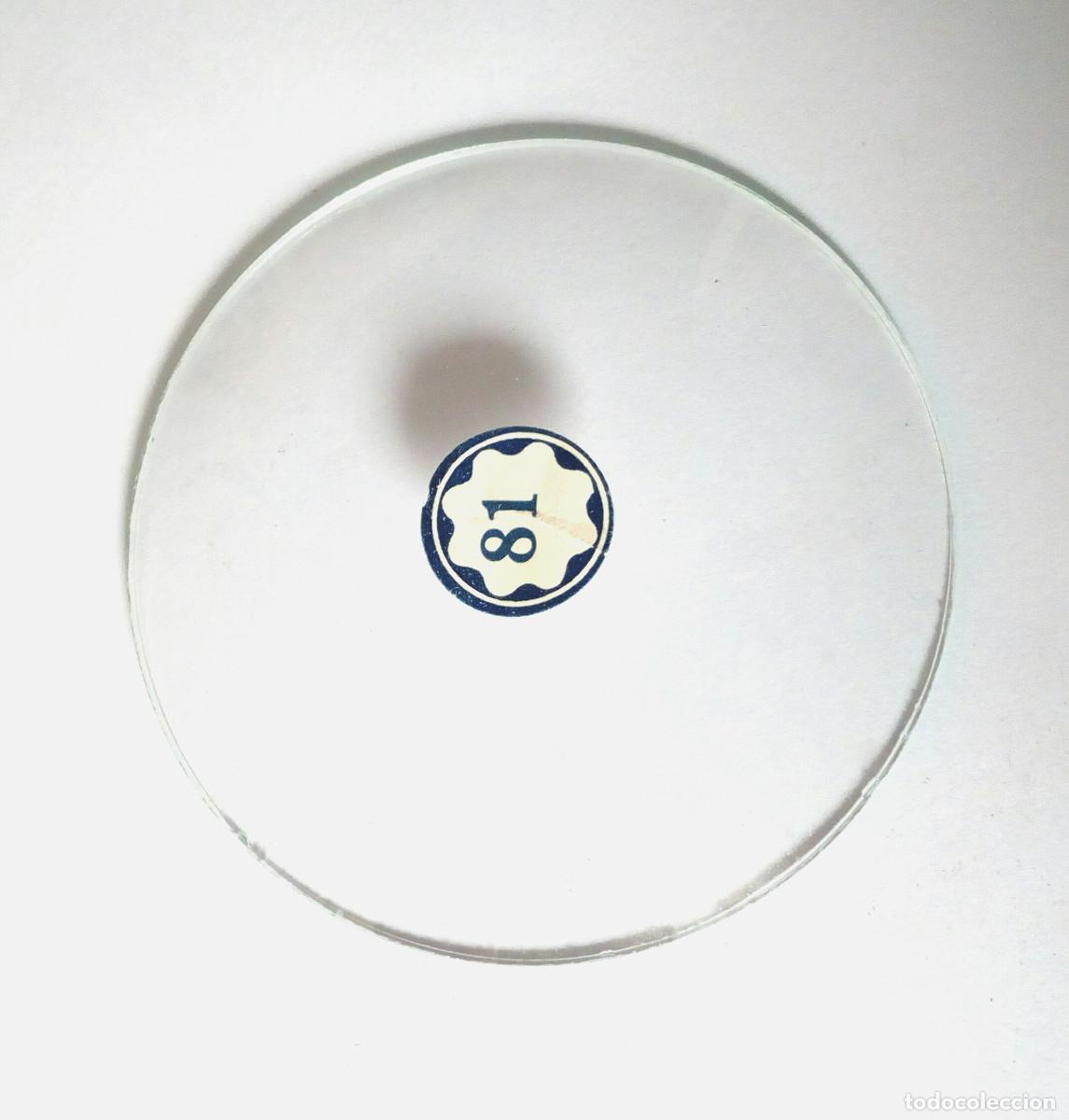 Pi&egrave;ces de rechange de montres et horloges: ⏰ CRISTAL BOMBE DE 8,1 cm PARA RELOJ, RADIO O APARATO.