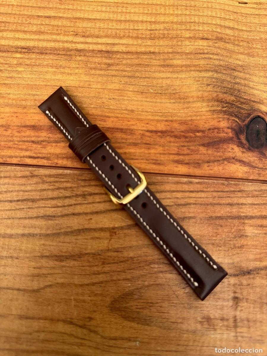 Recambios de relojes: correa reloj cuero 18mm - Foto 4