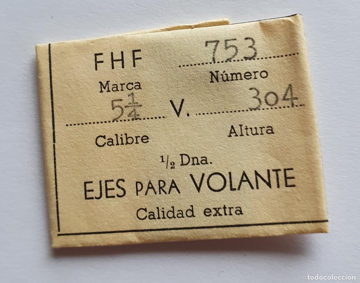 Pi&egrave;ces de rechange de montres et horloges: ejes de volante FHF 753