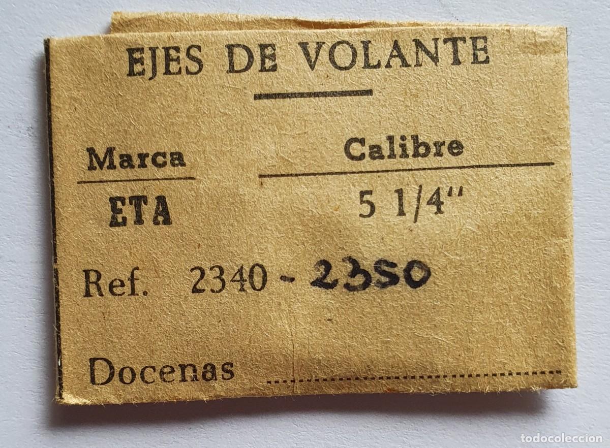 Pi&egrave;ces de rechange de montres et horloges: ejes de volante ETA 2340-2350