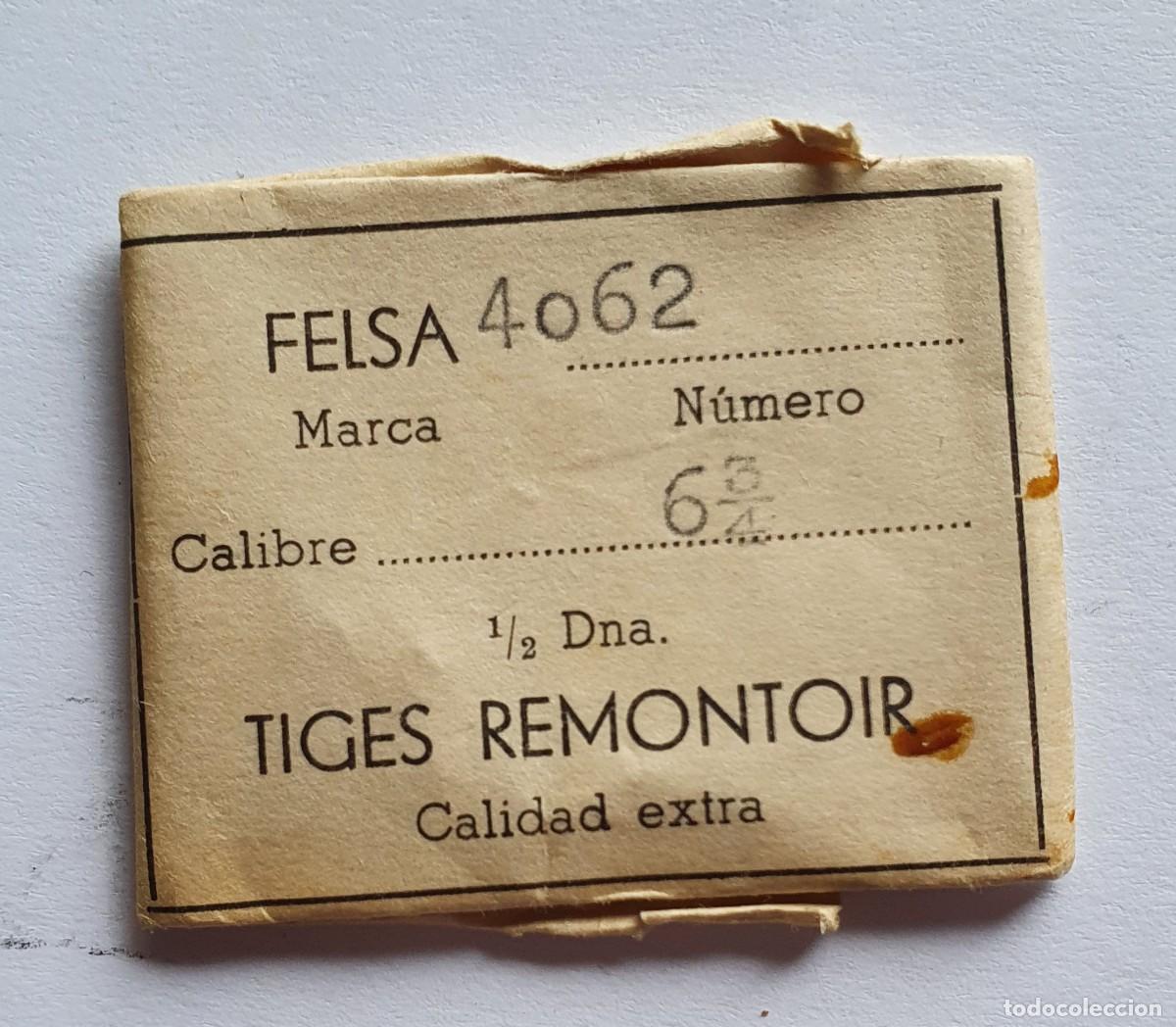Pi&egrave;ces de rechange de montres et horloges: TIJA FELSA 4062