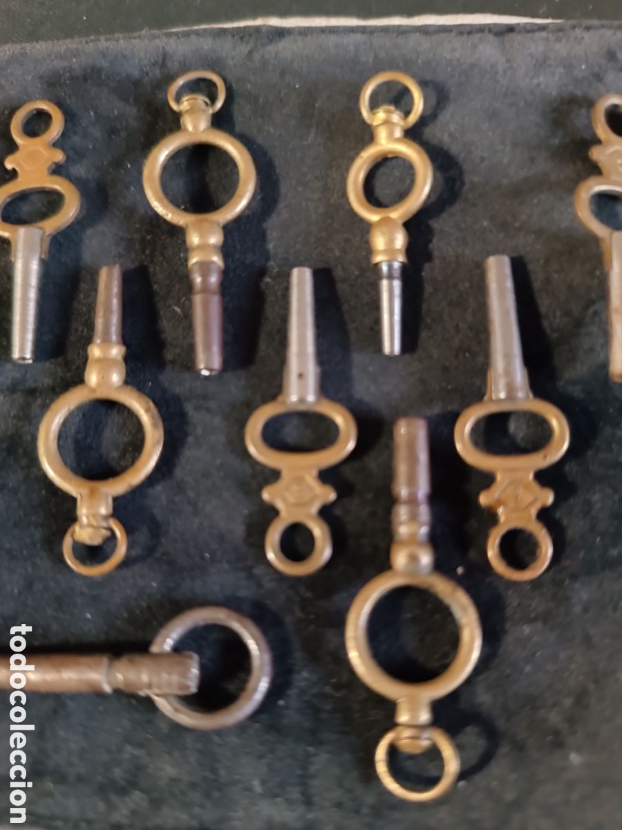 Recambios de relojes: 9 Llaves para reloj de bolsillo - Foto 3