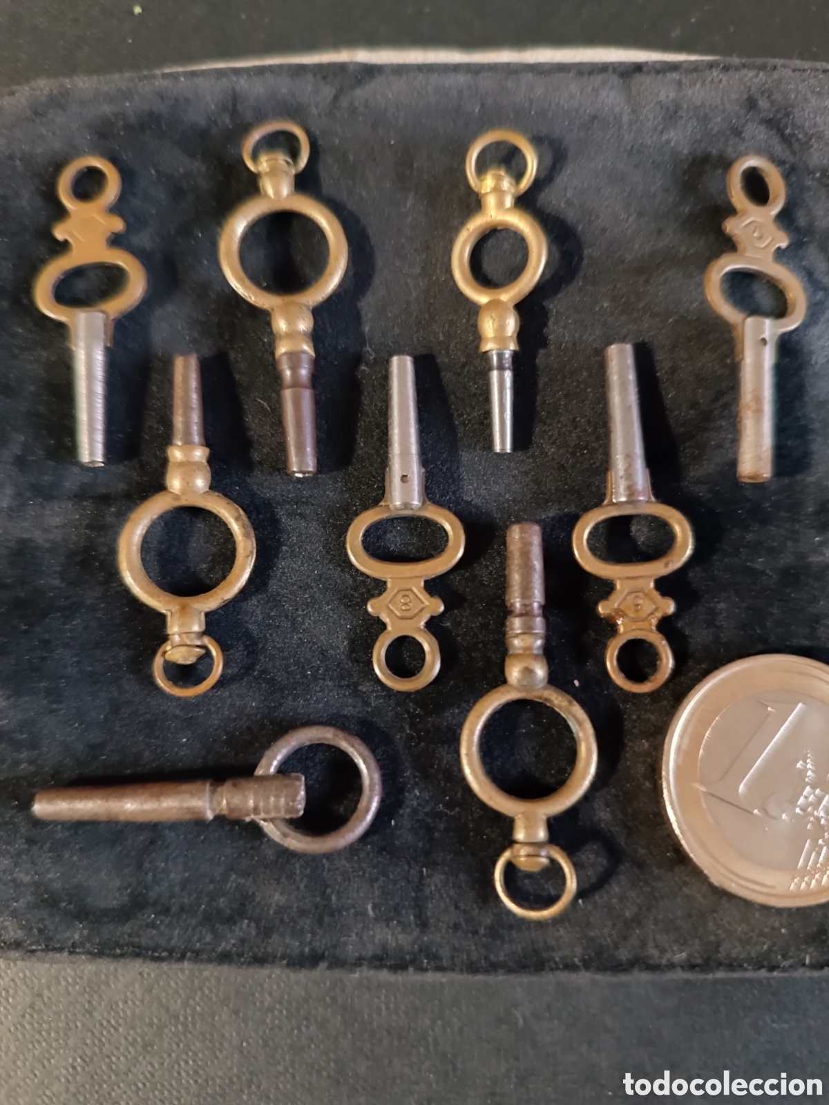 Recambios de relojes: 9 Llaves para reloj de bolsillo - Foto 1