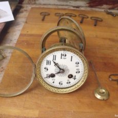 Recambios de relojes: ANTIGUA MAQUINARIA PARIS PARA RELOJ SOBREMESA-COMPLETA Y FUNCIONAL-AÑO 1890-LOTE 583