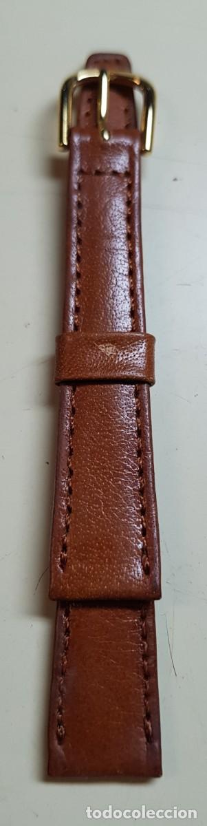 Spare Parts for Watches: Correa o pulsera para reloj de 14 mm. Marr&oacute;n (NUEVA)