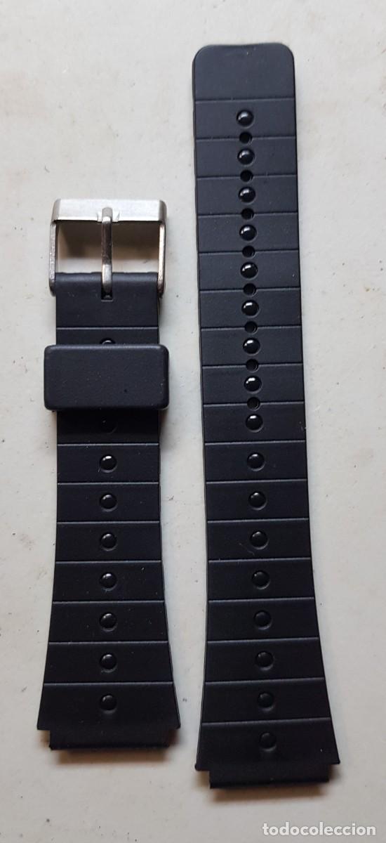 Spare Parts for Watches: Correa o pulsera para reloj de Goma de 18 mm. (NUEVA)