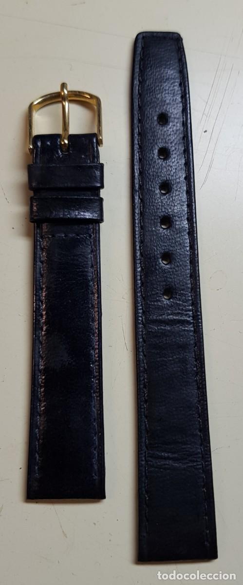 Spare Parts for Watches: Correa o pulsera para reloj de Piel de Cabra de 16 mm. (NUEVA)