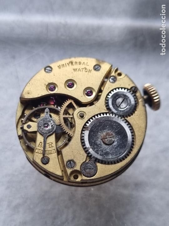 Ricambi di orologi: UNIVERSAL WATCH MUY ANTIGUA EJE VOLANTE BIEN F8