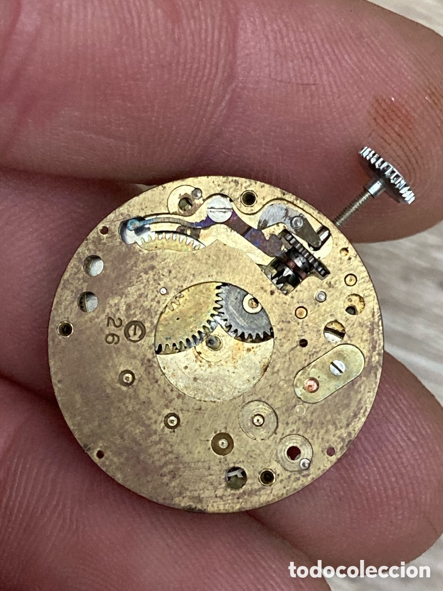 Recambios de relojes: Calibre reloj cuerda ref E 26 - Foto 7