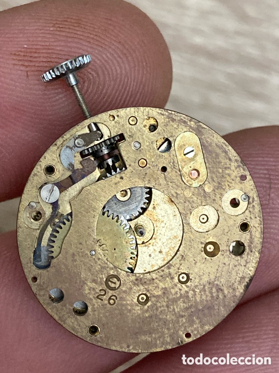 Recambios de relojes: Calibre reloj cuerda ref E 26 - Foto 8