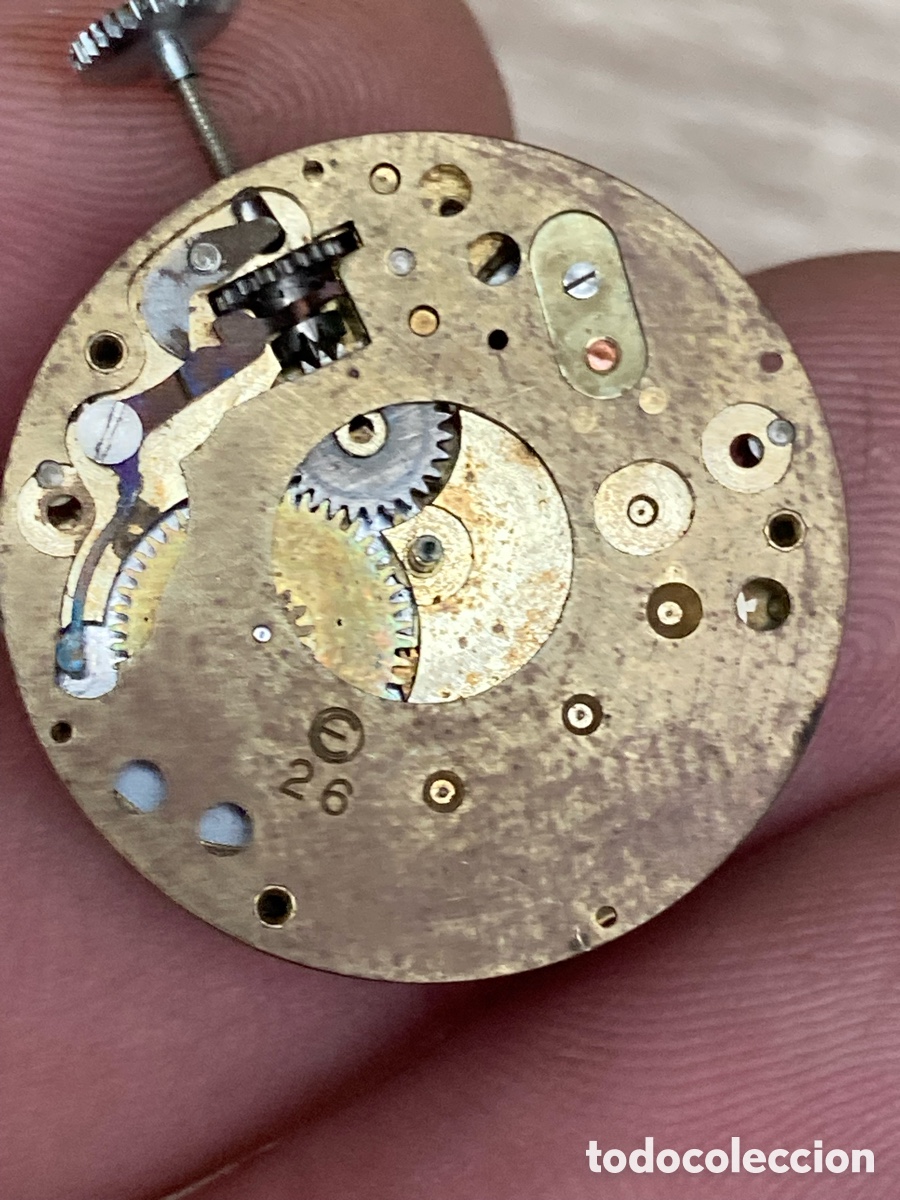 Recambios de relojes: Calibre reloj cuerda ref E 26 - Foto 10