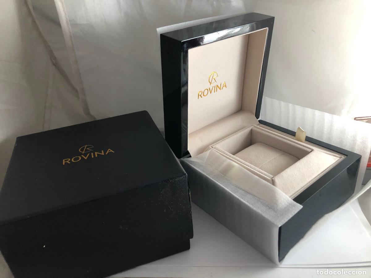 Recambios de relojes: ROVINA Caja De Reloj Vac&iacute;a / Watch Box &rdquo;&rdquo;