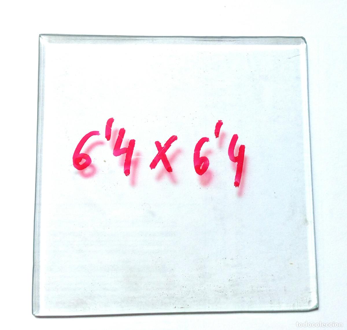 Pi&egrave;ces de rechange de montres et horloges: ⏰ CRISTAL BOMBE BISELADO DE 6,4 cm. x 6,4 cm. PARA RELOJ, RADIO O APARATO.