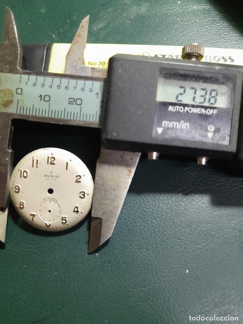 Spare Parts for Watches: Esfera con sus 2 patas + 2 fotos -