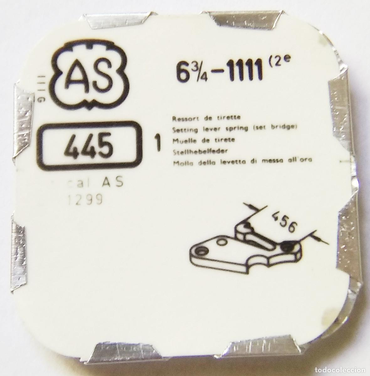 Pi&egrave;ces de rechange de montres et horloges: ⏰ REPUESTO ORIGINAL AS 1111