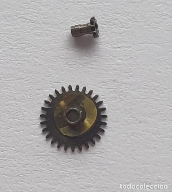 Spare Parts for Watches: RUEDA horaria y ca&ntilde;on de minutos reloj FHF 96-4