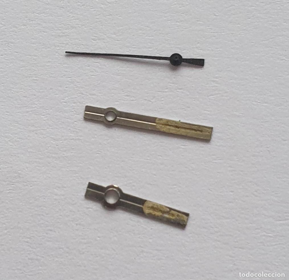 Spare Parts for Watches: JUEGO AGUJAS Y SEGUNDERO FHF 96-4