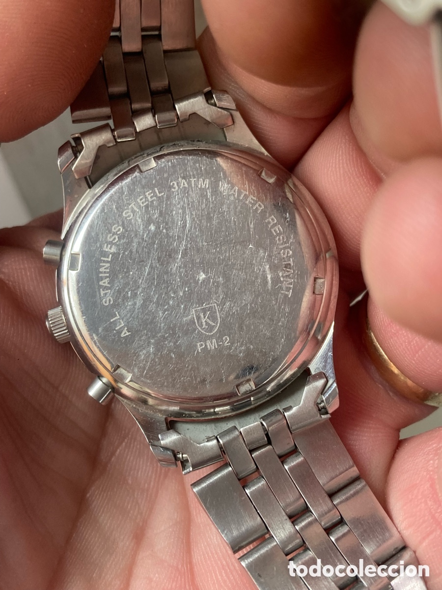 Recambios de relojes: Reloj kronos Quartz armis original - Foto 3