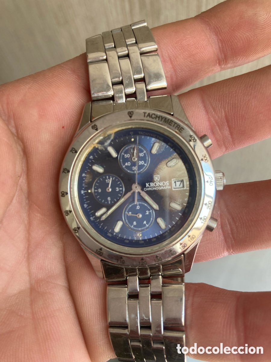 Recambios de relojes: Reloj kronos Quartz armis original - Foto 4