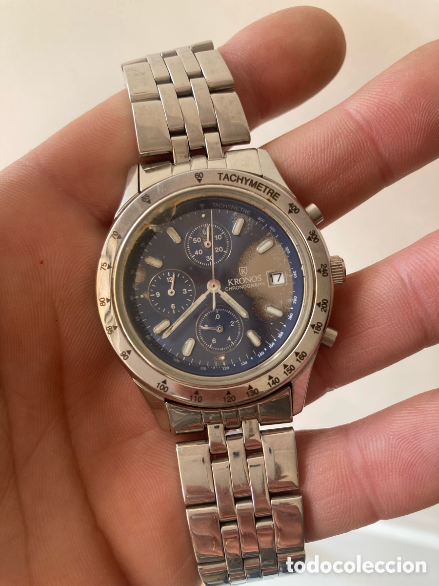 Recambios de relojes: Reloj kronos Quartz armis original - Foto 1
