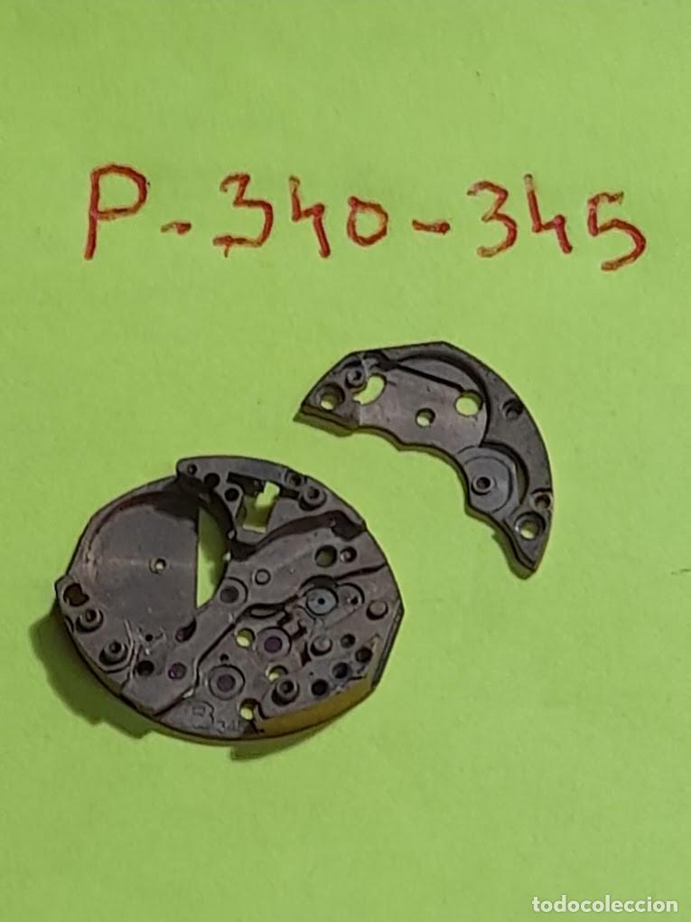 Recambios de relojes: Peseux - 340 - 345 - platinas (cd-5837)