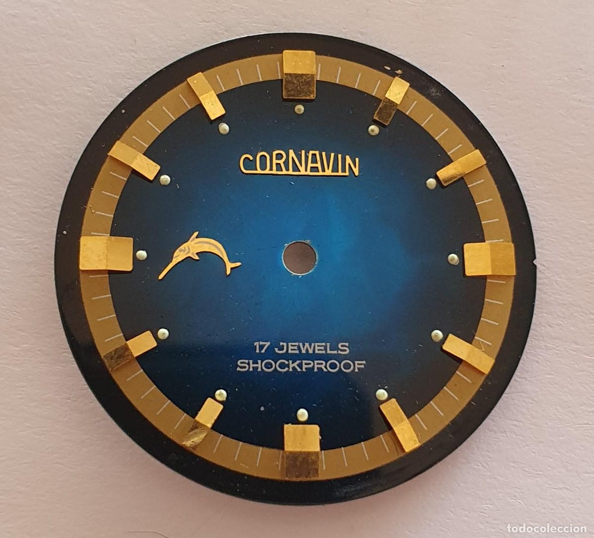 Pi&egrave;ces de rechange de montres et horloges: esfera reloj PARA CORNAVIN 3173