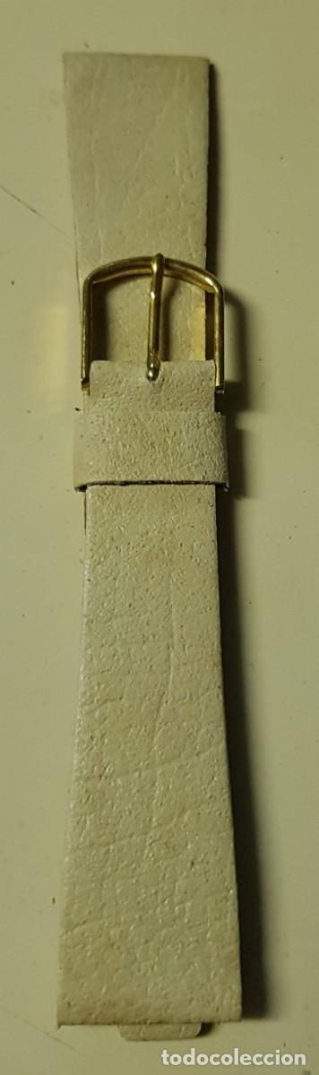 Spare Parts for Watches: Correa o pulsera de Cuero Beig de 20 mm. (NUEVA)