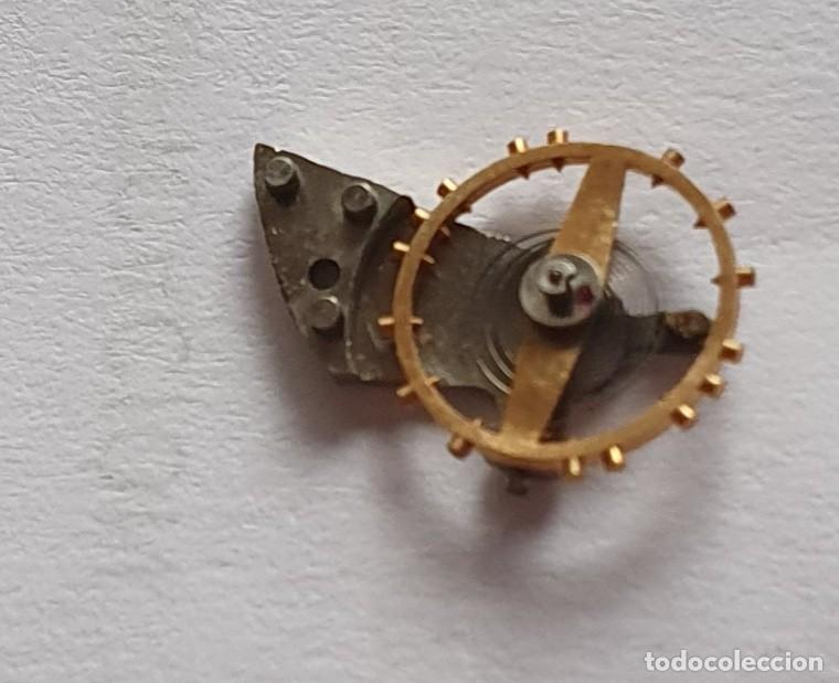 Pe&ccedil;as de reposi&ccedil;&atilde;o de rel&oacute;gios: volante completo reloj mecanico LINDOR 934 EJE ROTO
