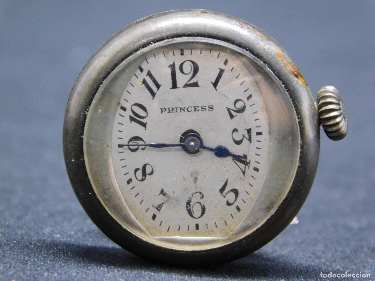 Recambios de relojes: RELOJ DE BOLSILLO PRINCESS DE PLATA - Foto 1