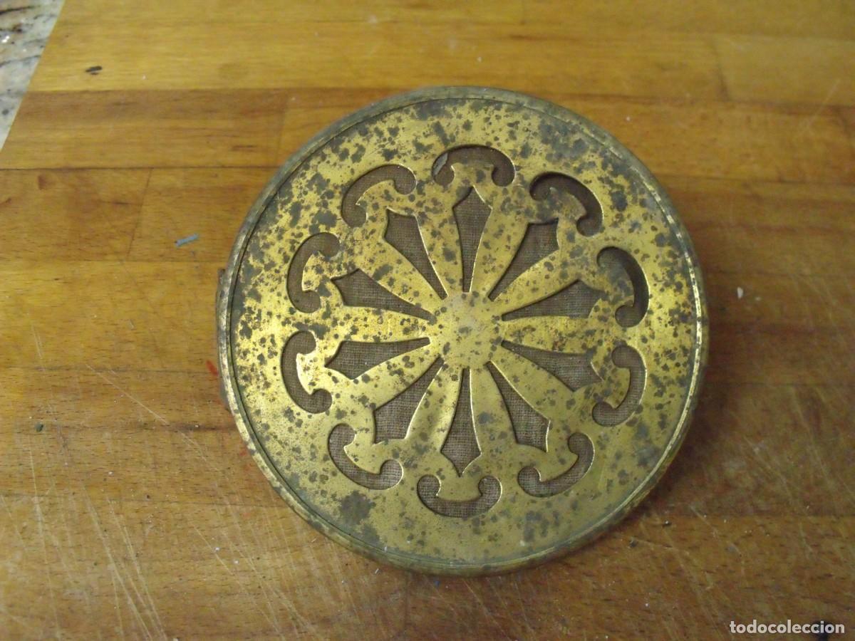 Pi&egrave;ces de rechange de montres et horloges: puerta trasera doble para reloj sobremesa maquinaria paris-lote 590-CON TORNILLOS