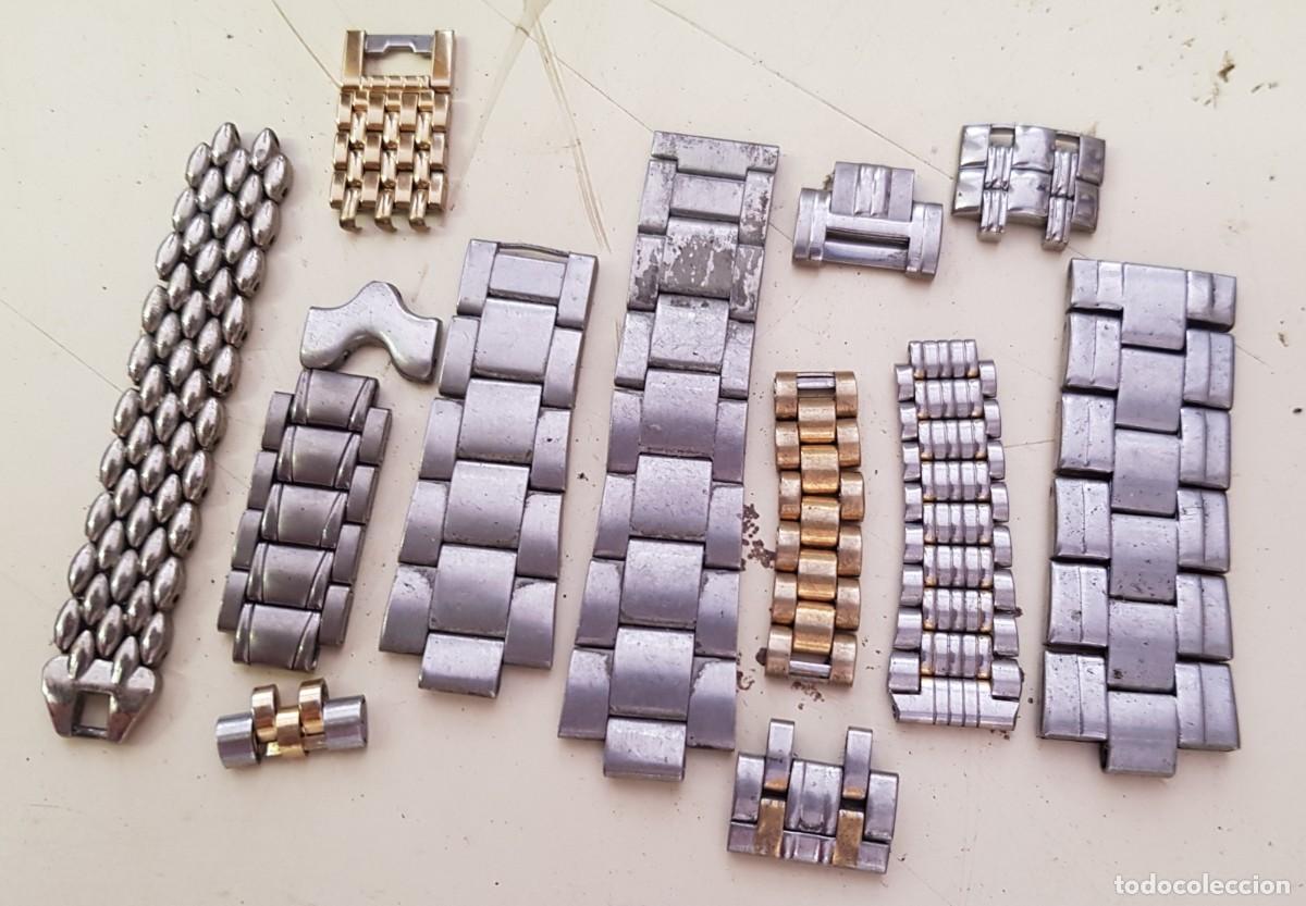 Recambios de relojes: Lote de Eslabones para reloj - Foto 1