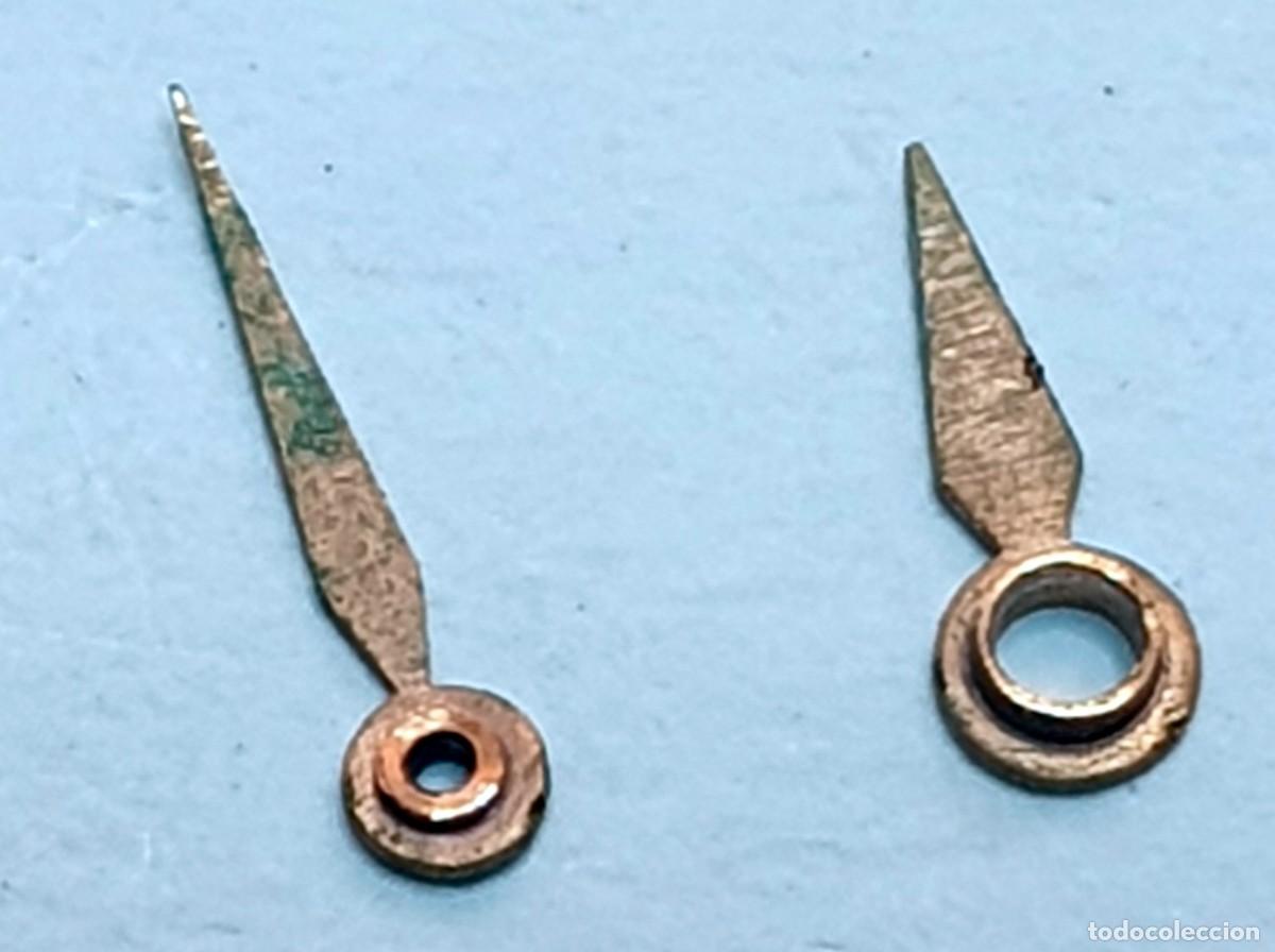 Spare Parts for Watches: AGUJAS RELOJ LONGINES - CALIBRE 14.16 - IMAGEN REAL AMPLIADA - X