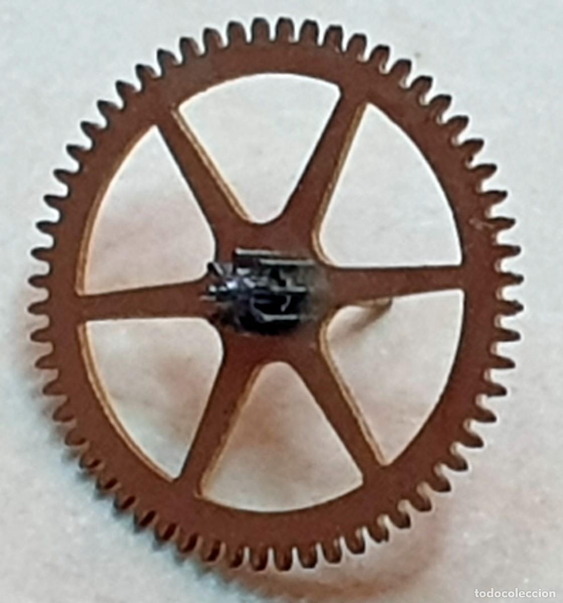 Spare Parts for Watches: ENGRANAJE RELOJ F.H.F. 76 - IMAGEN REAL AMPLIADA - X