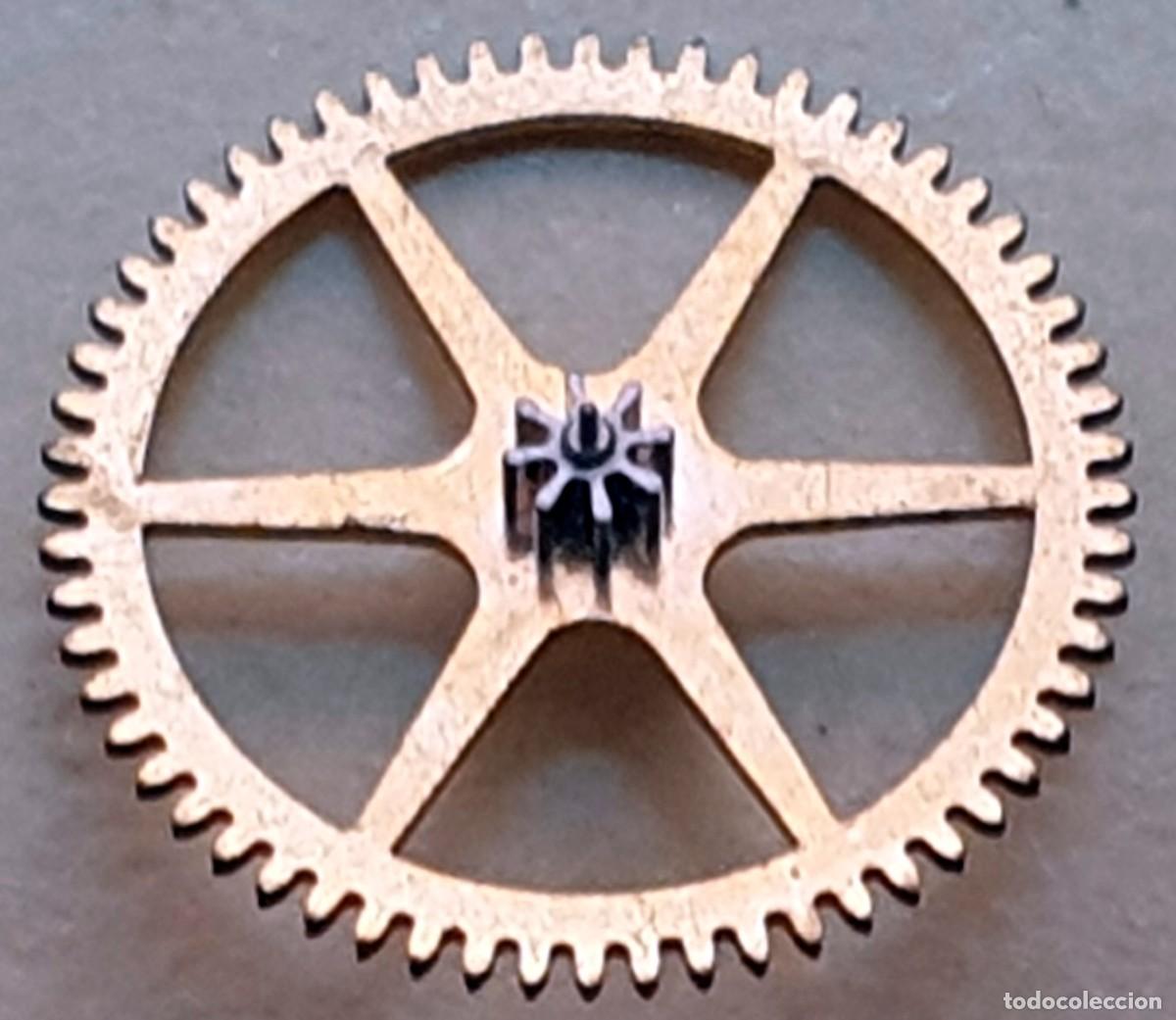 Spare Parts for Watches: ENGRANAJE RELOJ F.H.F. 76 - IMAGEN REAL AMPLIADA - X