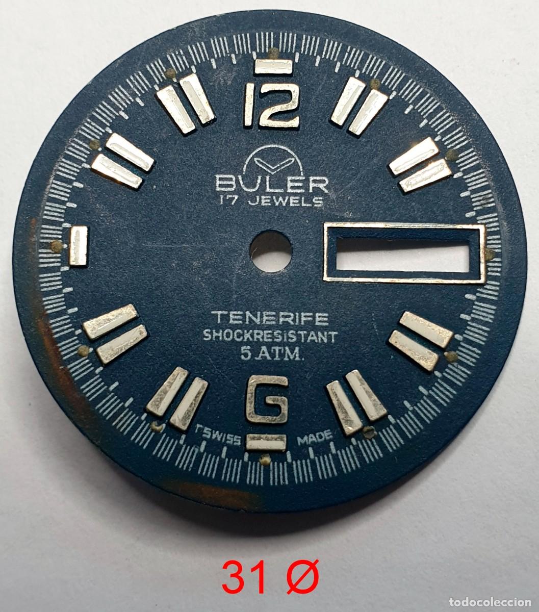 Spare Parts for Watches: ESFERA DE RELOJ BULER- DIAMETRO 31- X