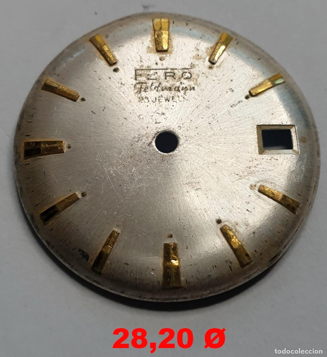 Spare Parts for Watches: ESFERA DE RELOJ FERO- DIAMETRO 28,20 - X