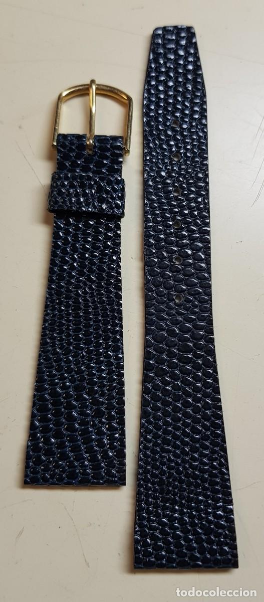Spare Parts for Watches: Correa o pulsera para reloj de 20 mm. Azul (NUEVA)