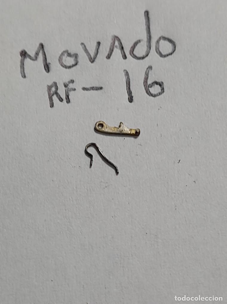 Ersatzteile f&uuml;r Uhren: Movado - 16 - b&aacute;scula + su muelle - (cd-6568)
