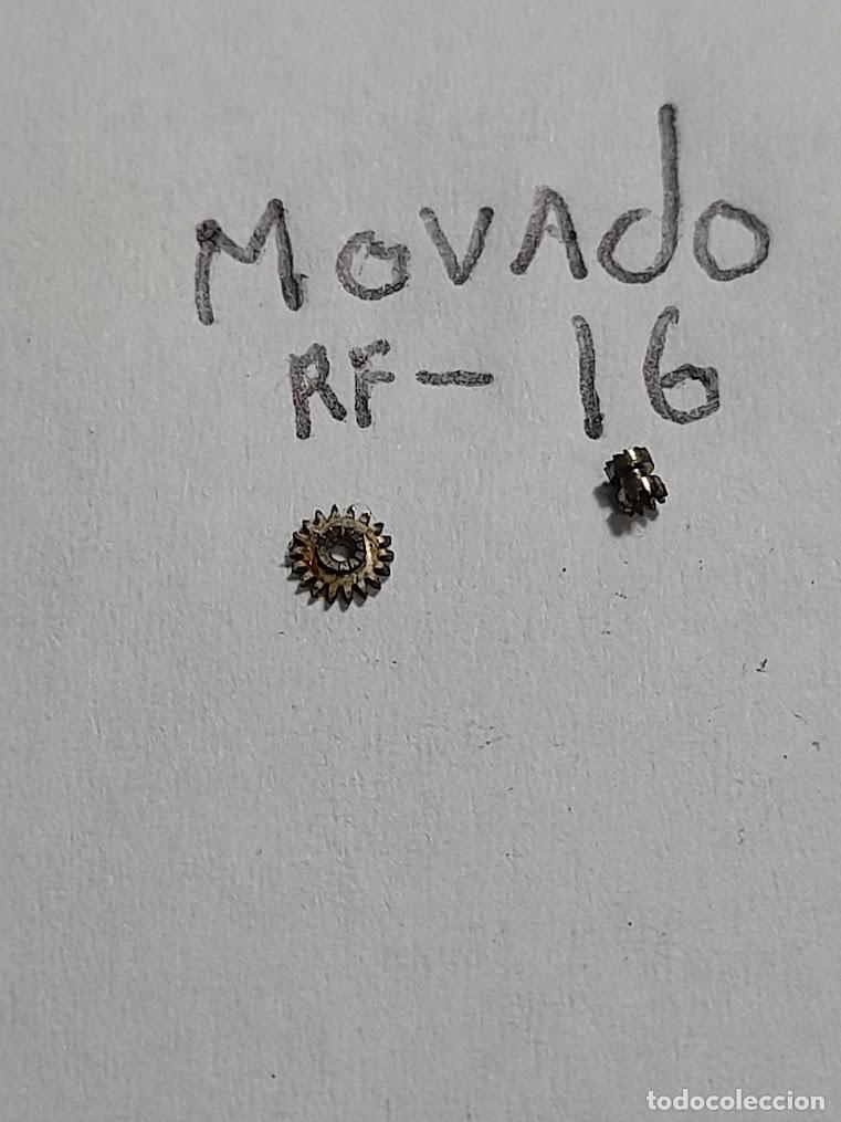 Pi&egrave;ces de rechange de montres et horloges: Movado - 16 - juego pi&ntilde;ones del remontuar - (cd-6568)