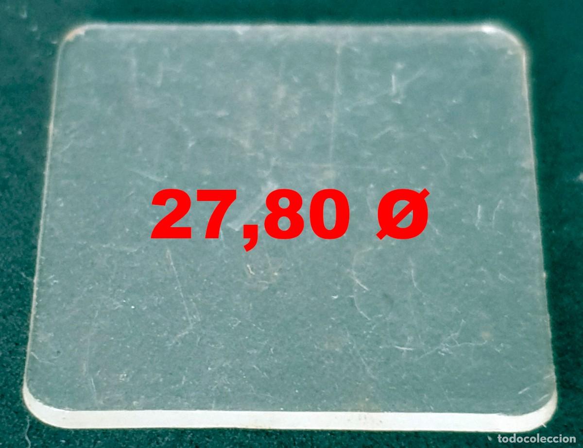 Spare Parts for Watches: CRISTAL DE RELOJ EN DIAMETRO 27,80 - Plexiglas - X